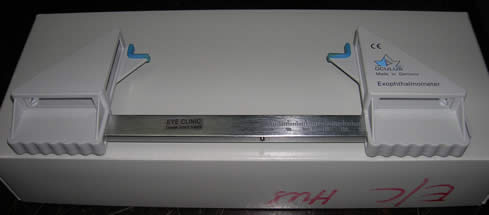 Hertel exophthalmometer