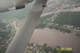 A bird&rsquo;s-eye view of Mukah town