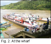 At the wharf